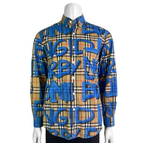 burberry graffiti shirt|Burberry Limited.